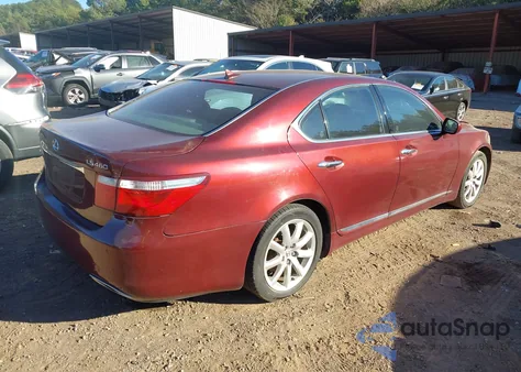 2007 Lexus Ls 460 из США, поврежденный, VIN JTHBL46F675044342